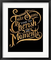 Framed Cherish The Moments