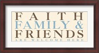 Framed Family Phrase I