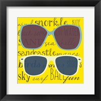 Coastal Shades II Framed Print