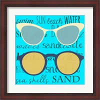 Framed Coastal Shades I