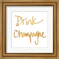 Framed Drink Champagne