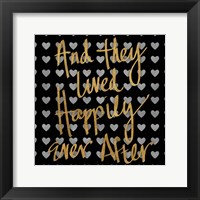 Framed Happily Ever After Pattern