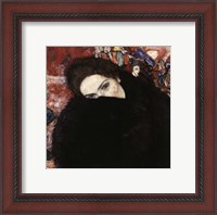 Framed Lady with Muff, 1916-17