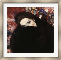 Framed Lady with Muff, 1916-17