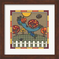 Framed Stitch The Scarecrow Football 1