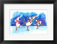 Framed Mice Skating