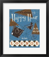 Framed 'Happy Hour' border=