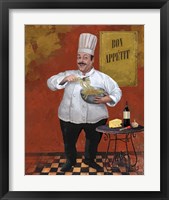 Framed 'Chef Pasta Master' border=