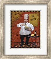 Framed 'Chef Pasta Master Design' border=