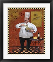 Framed 'Chef Pasta Master Design' border=