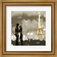 Framed Date in Paris (BW, detail)