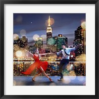 Framed Dancin' in the Moonlight (detail)