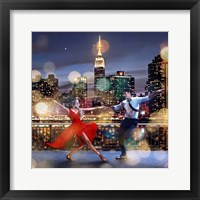 Framed Dancin' in the Moonlight (detail)