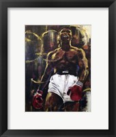 Framed Muhammad Ali
