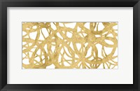 Framed Endless Circles Front Gold IV