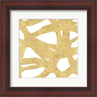 Framed Endless Circles Front Gold III