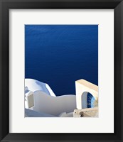Framed Santorini II Crop
