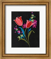 Framed Alpine Bouquet IV