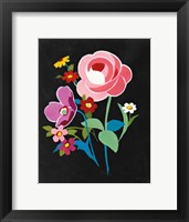 Framed Alpine Bouquet I