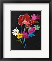 Framed Alpine Bouquet II