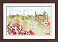 Framed Tuscan Elegance II