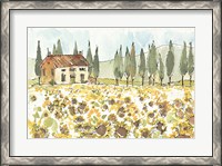 Framed Tuscan Elegance I