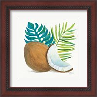 Framed 'Coconut Palm IV' border=