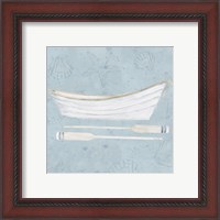 Framed 'Serene Seaside I' border=