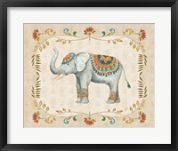 Elephant Walk III Framed Print
