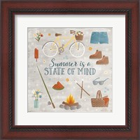 Framed 'Summer Sunshine I' border=