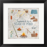 Framed Summer Sunshine I