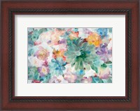 Framed Succulent Florals Crop