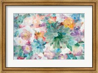 Framed Succulent Florals Crop