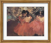 Framed Pink Ballerinas