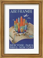 Framed Air France