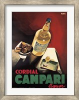 Framed Cordial Campari