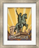 Framed Montpellier