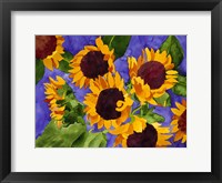 Framed New Mexico Sunflowers