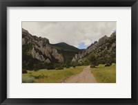 Framed Beartooth Mountains