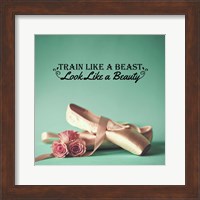 Framed Train Like A Beast Color