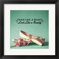 Framed Train Like A Beast Color