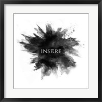 Framed Inspire Powder Explosion Black