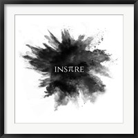 Framed Inspire Powder Explosion Black