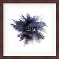 Framed Inspire Powder Explosion Purple