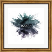 Framed Inspire Powder Explosion Green