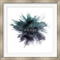 Framed Inspire Powder Explosion Green