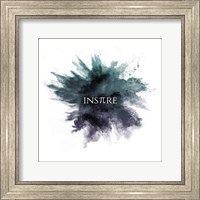 Framed Inspire Powder Explosion Green