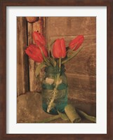 Framed Country Tulips