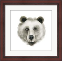 Framed Watercolor Bear