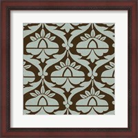 Framed Spa and Sepia Tile III